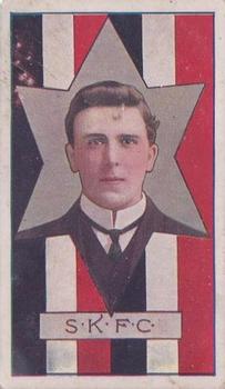 1912-13 Sniders & Abrahams Australian Footballers Star (Series H) #NNO Gordon Dangerfield Front